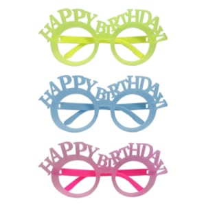 GAFAS PARA FIESTA HAPPY BIRTHDAY (PQTX12)