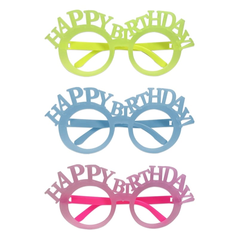 GAFAS PARA FIESTA HAPPY BIRTHDAY (PQTX12)