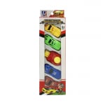 SET LANZA CARROS X4 EN CAJA(28CM X 18CM)