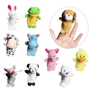 TITERE ANIMALES DE PELUCHE  (PQTX10)