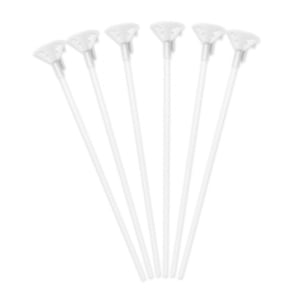 PALOS PARA GLOBOS BLANCO LATEX (PQTX100)