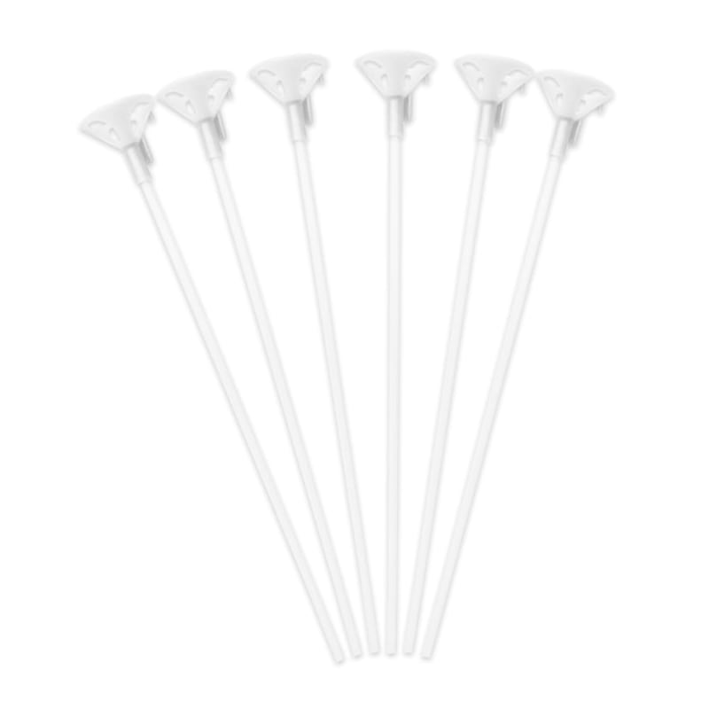 PALOS PARA GLOBOS BLANCO LATEX (PQTX100)