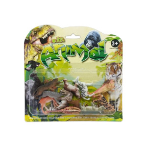 SET ANIMALES SALVAJES ENCARTONADO X12