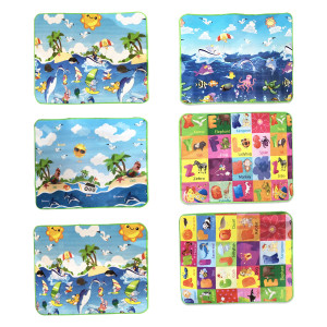 TAPETE INFANTIL DOBLE CARA ESTAMPADO 90*120*0.25CM