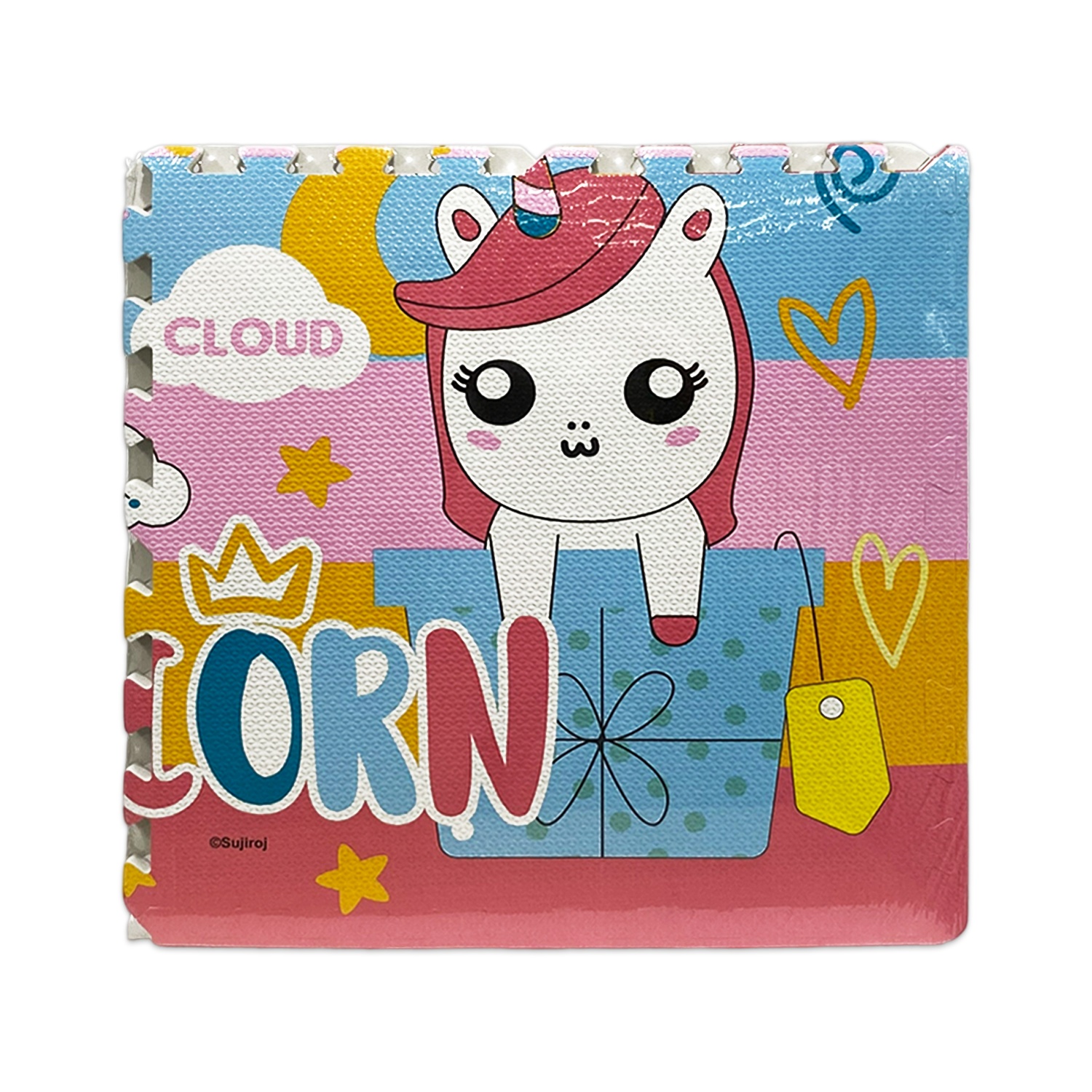 TAPETE ROMPECABEZAS FOAMI 60*60*1CM X4