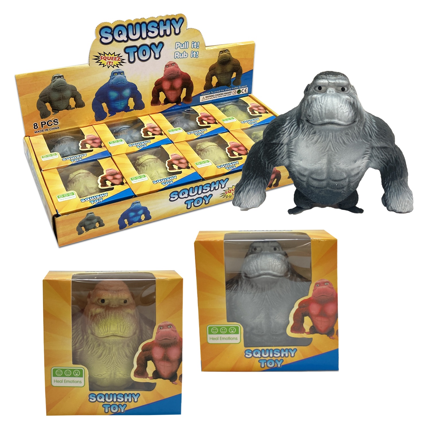 DESESTRESANTE GORILA ARENOSO 250G (CJX8)