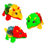 DINOSAURIO DE CUERDA CON LUZ 20CM