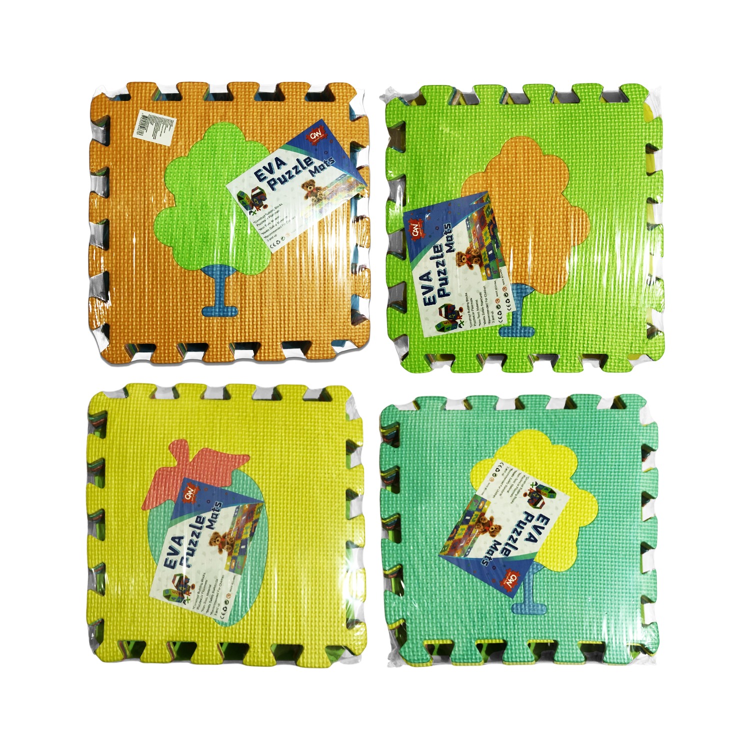 TAPETE ROMPECABEZAS FOAMI 29*29*0.8CM X10