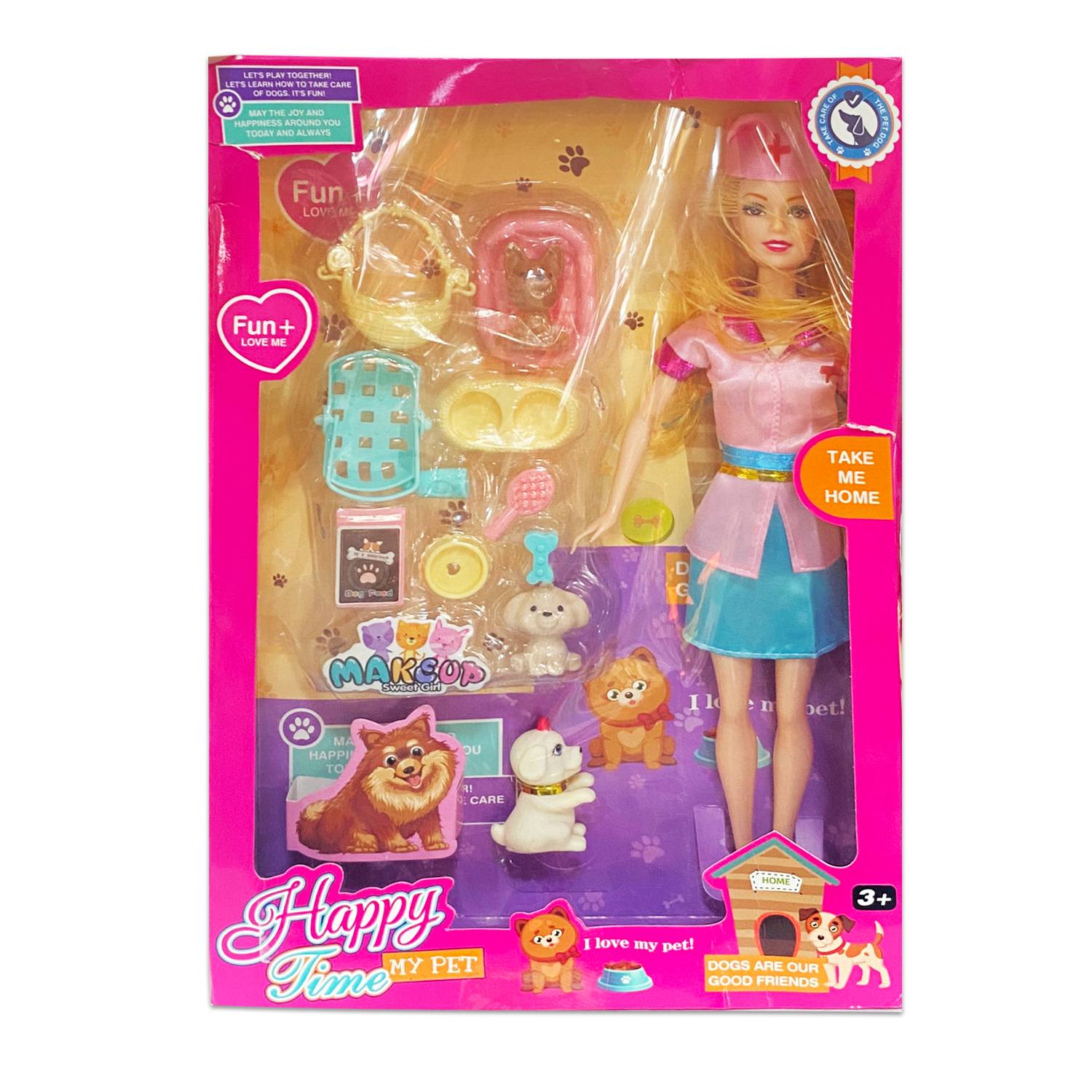 BARBY VETERINARIA CON ACCESORIOS