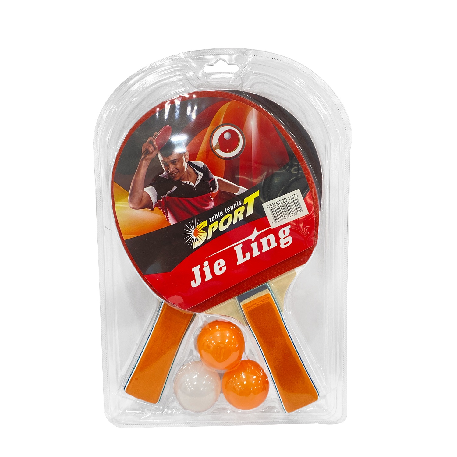 RAQUETA PING PONG X2 CON PELOTAS