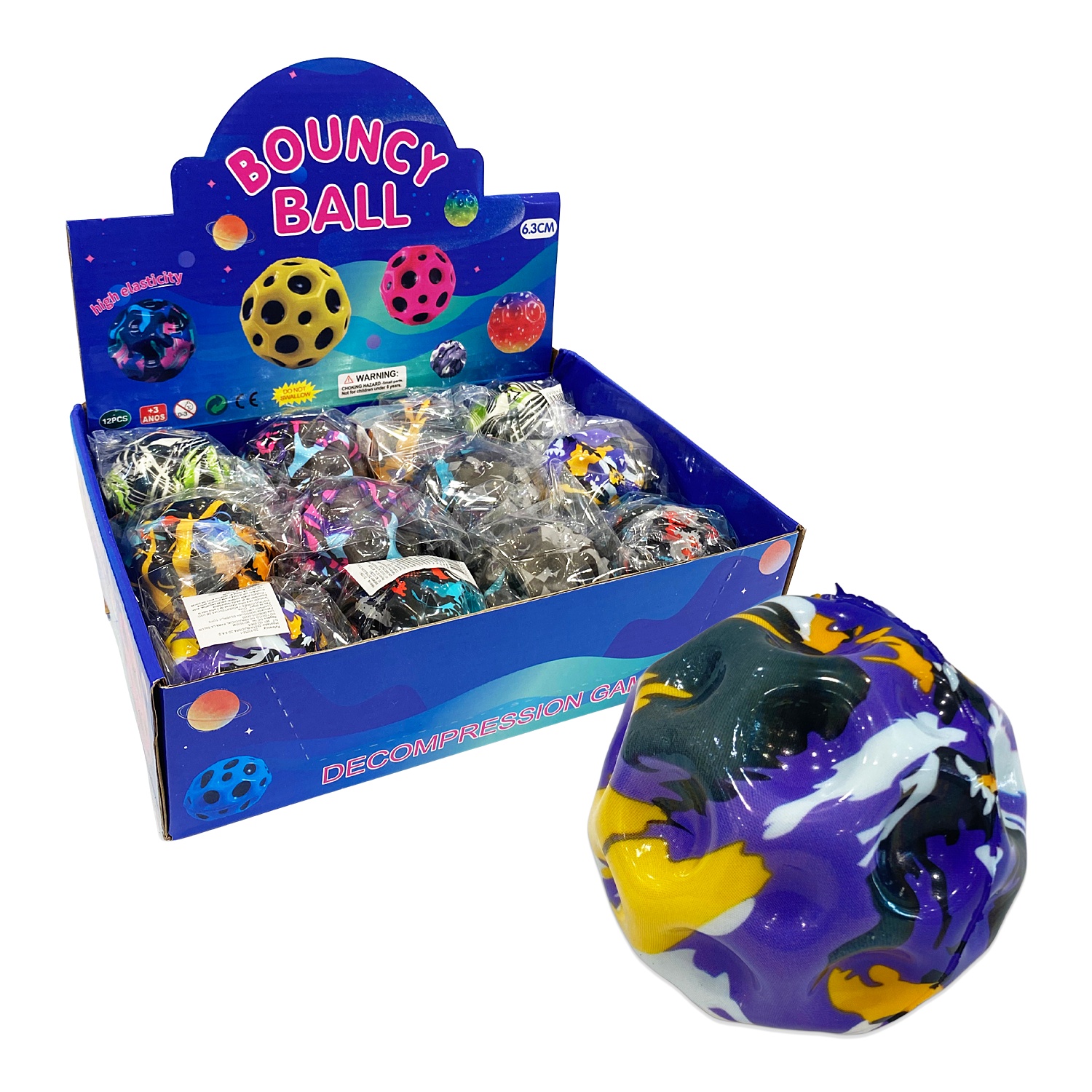 PELOTA DESESTRESANTE CAMUFLADA (CJX12)