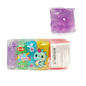 SLIME MINI ESCARCHADO EN BOLSA UNICORNIO X6
