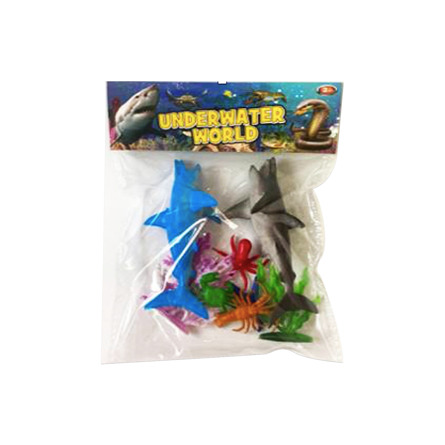 SET ANIMALES DE MAR EN BOLSA
