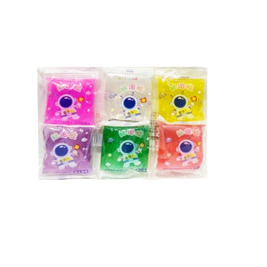 SLIME MINI ESCARCHADO EN BOLSA ASTRONAUTA (PQTX6)