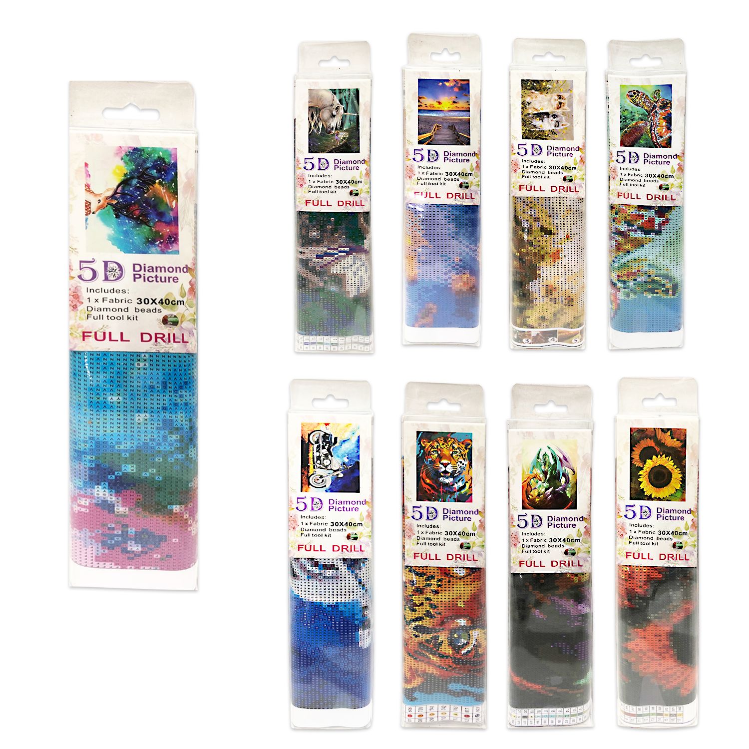 SET DE ARTE DE DIAMANTES 30*40CM