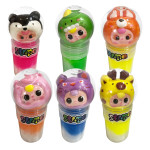 SLIME TUBO CON SQUICH BEBE ANIMALES (CJX12)