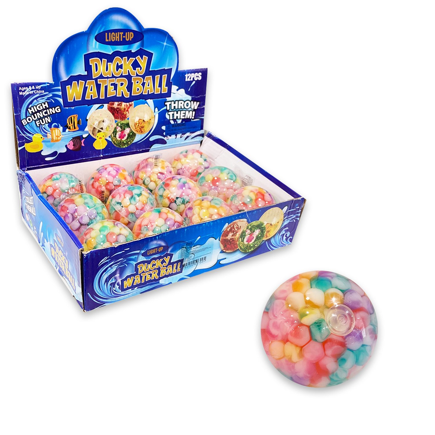 PELOTA DE AGUA CON LUZ (CJX12)