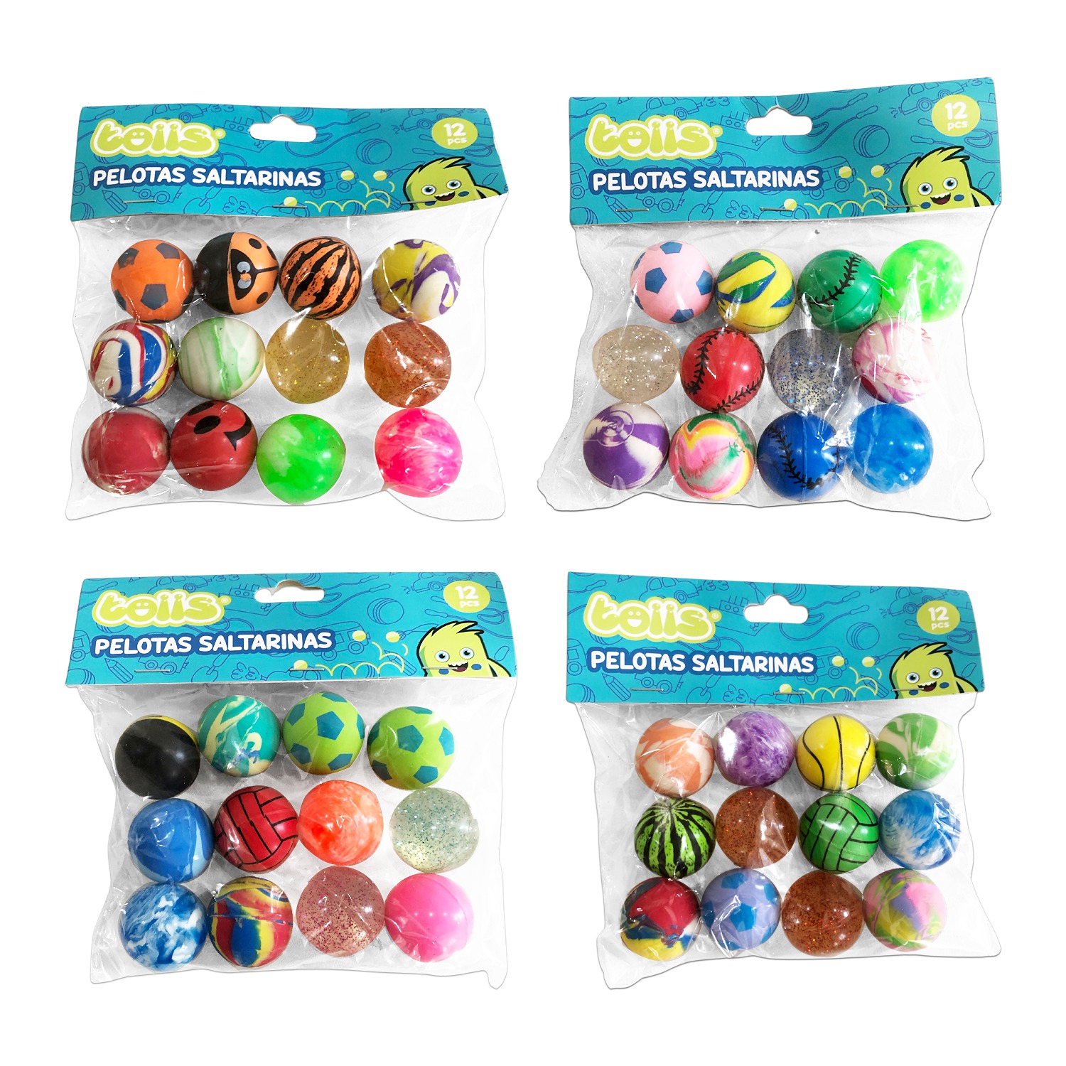 PELOTA LOCA EN BOLSA X12 (PQTX10)