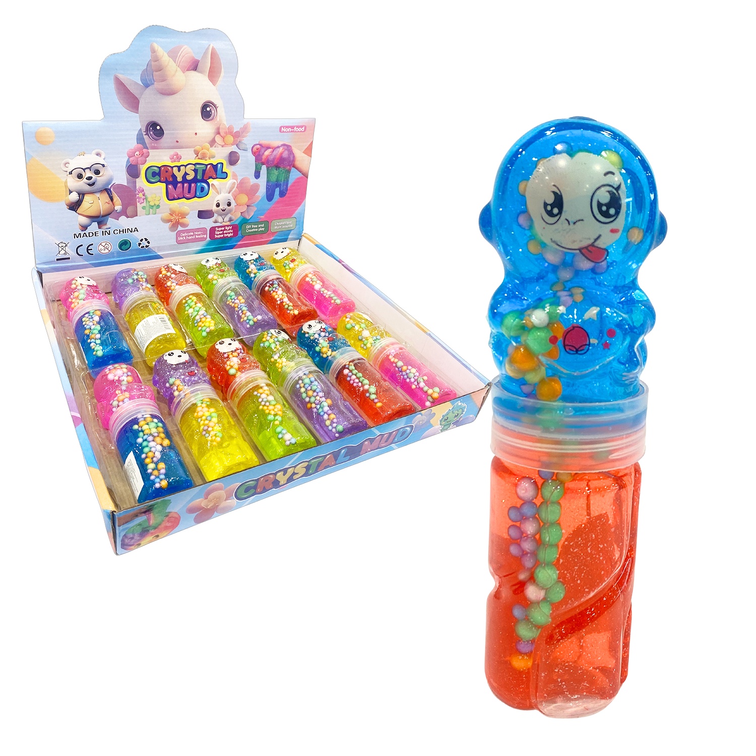 SLIME TARRO CON SLIME ASTRONAUTA (CJX12)