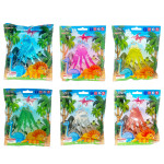 SLIME ESCARCHADO EN BOLSA DINOSAURIO (PQTX12)