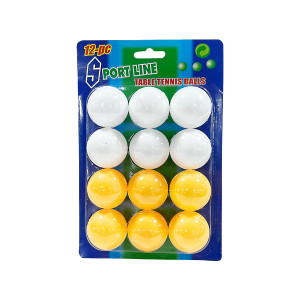 SET PELOTA PING PONG X12 ENCARTONADO
