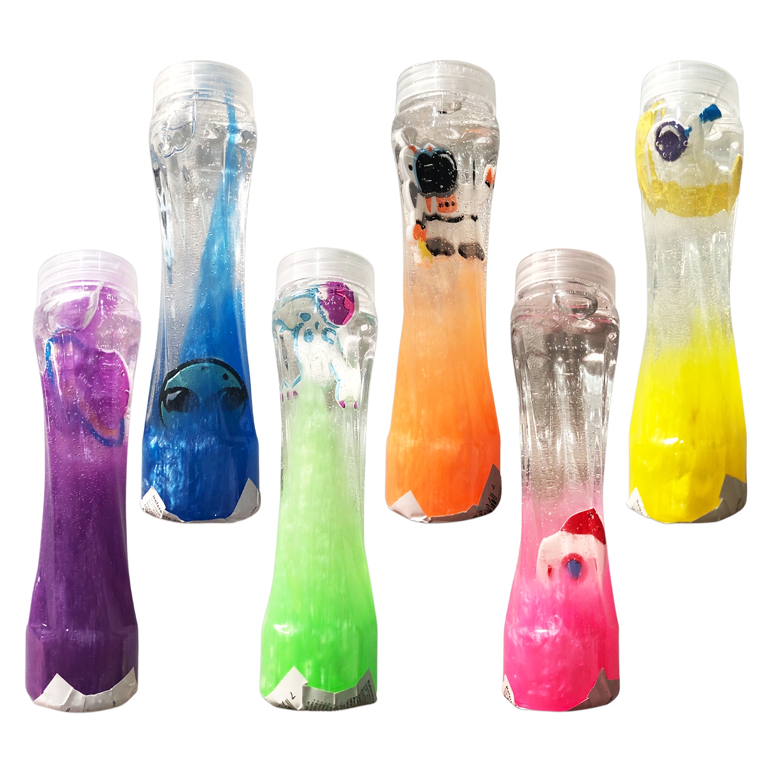 SLIME TUBO CON FIGURA ESPACIAL (CJX12)