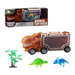 CAMION DINOSAURIO DE CARGA CON DINOSAURIOS