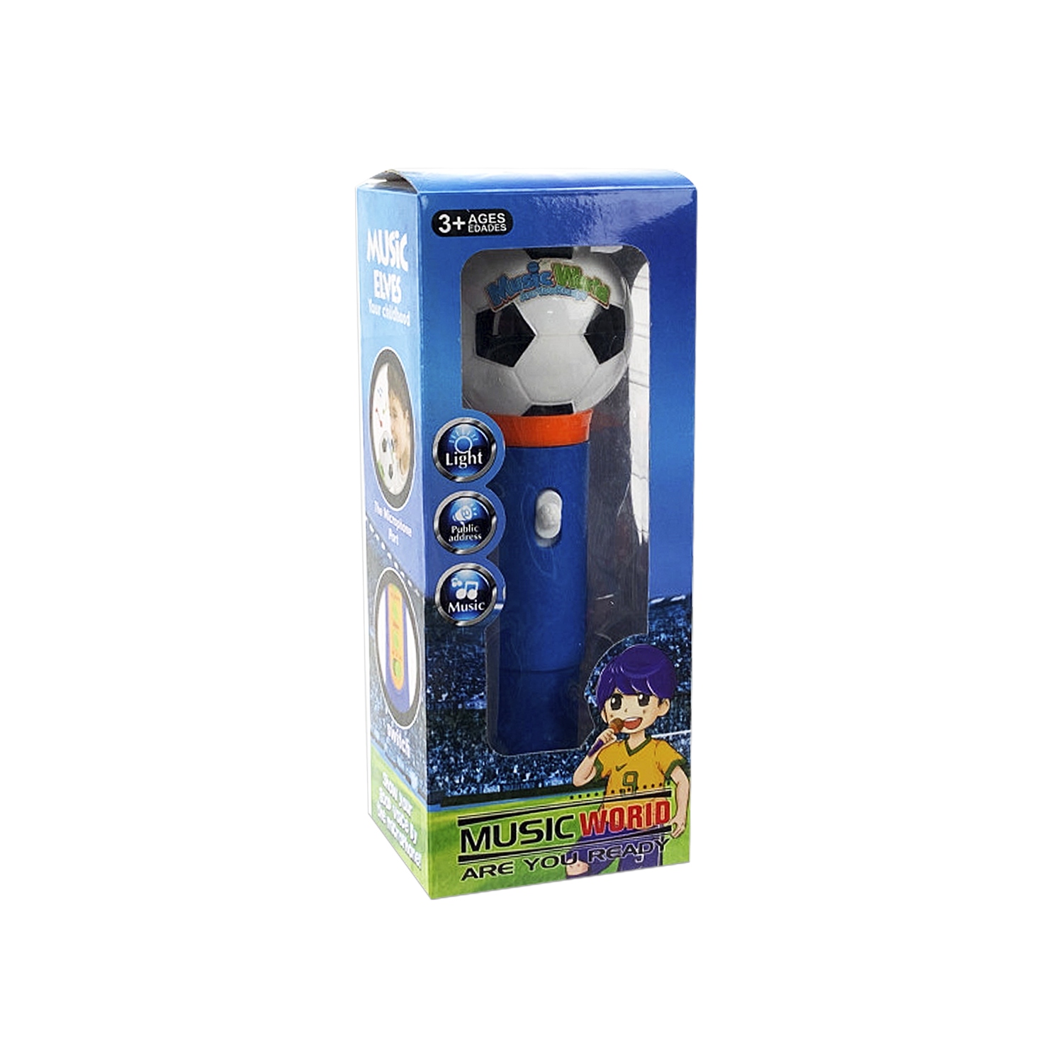 MICROFONO INFANTIL DE PILAS EN CAJA