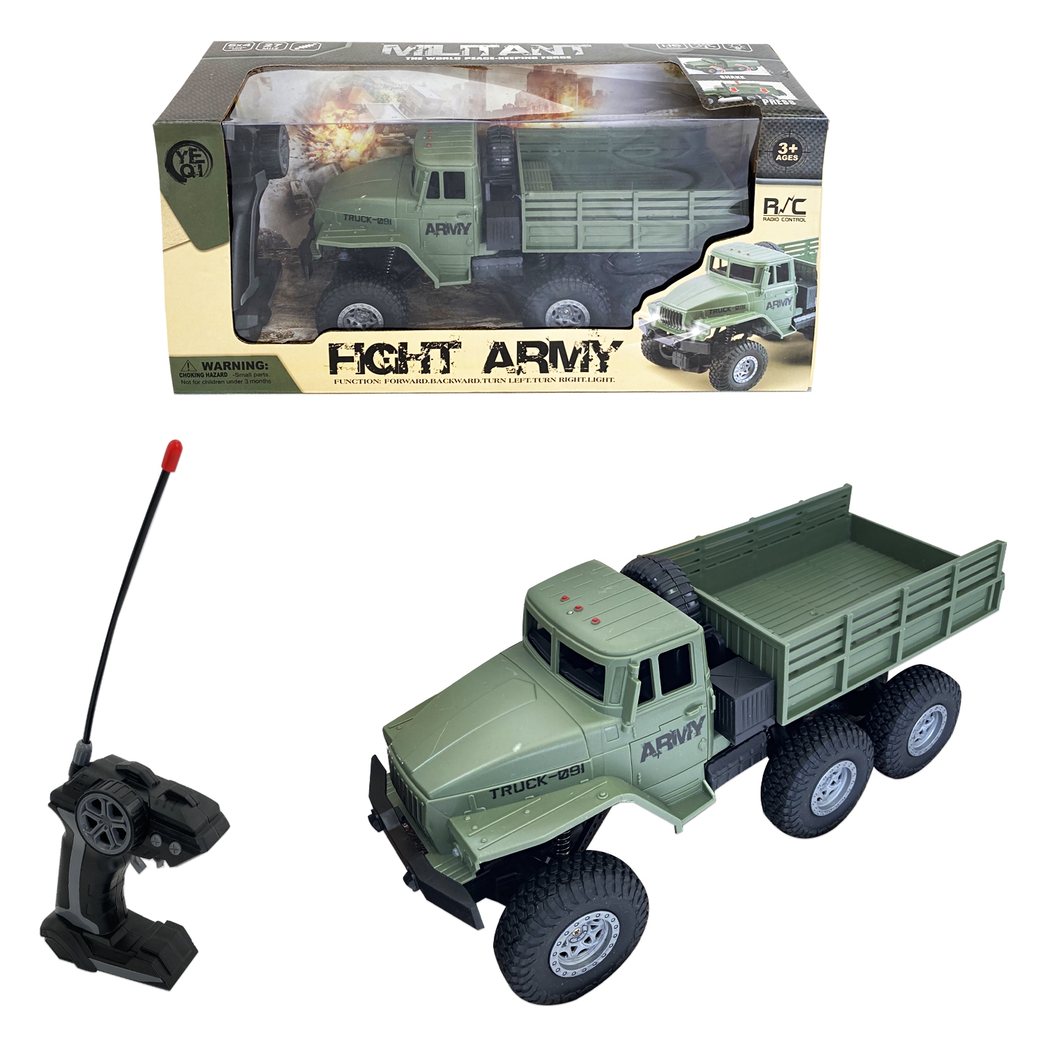CAMION MILITAR CONTROL REMOTO