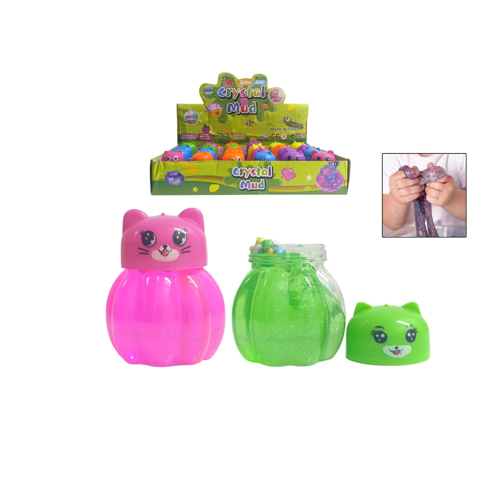 SLIME GATITO PQ ESCARCHADO 204-16 (CJAX24)