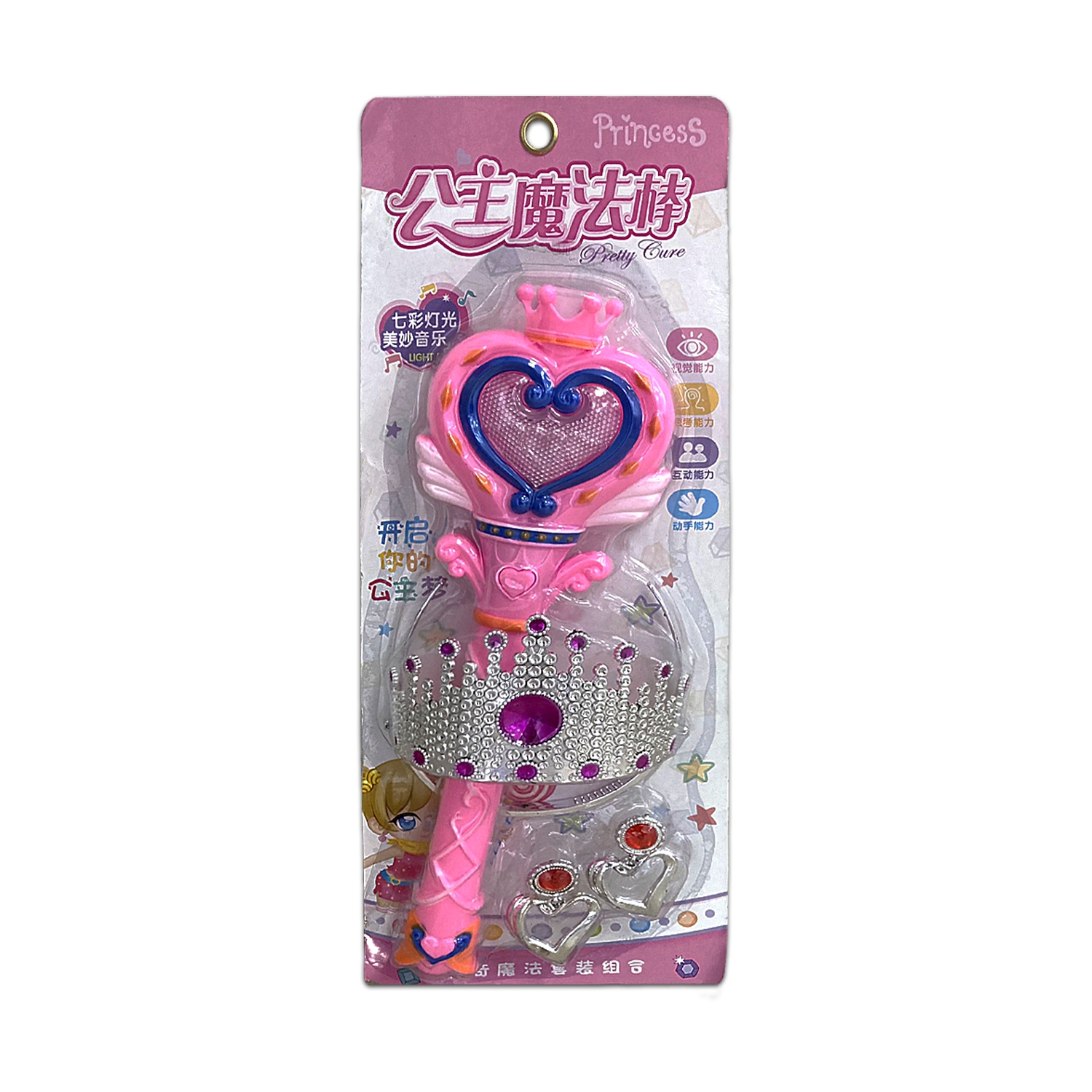 BARITA MAGICA CON CORONA