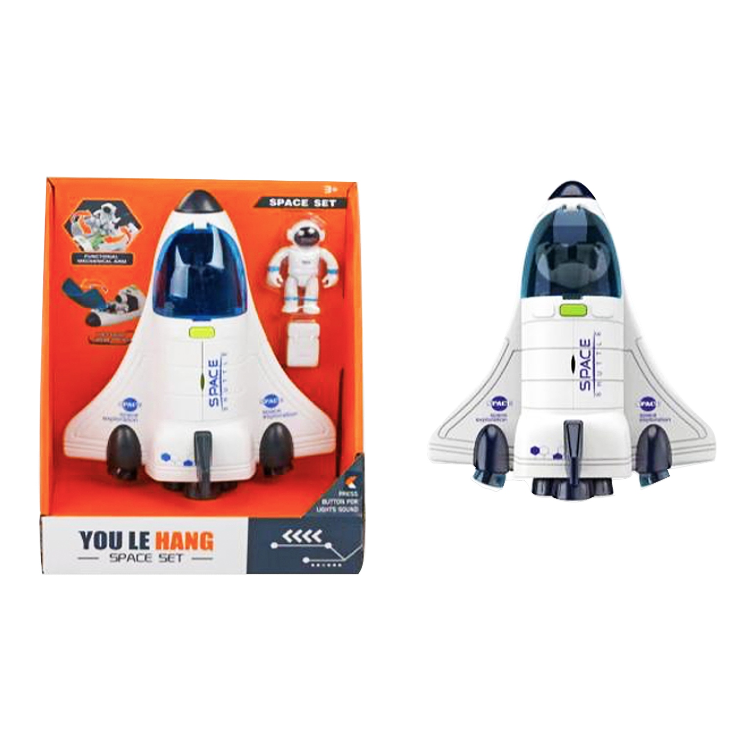 NAVE ESPACIAL CON ASTRONAUTA