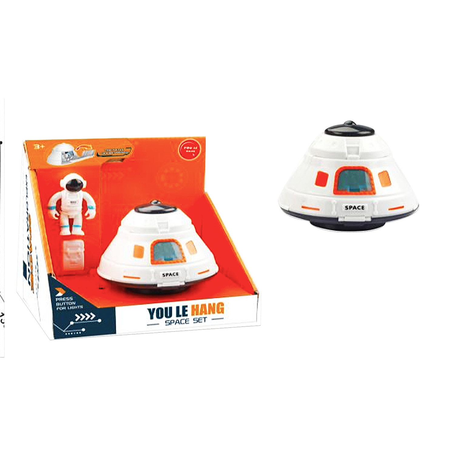 NAVE ESPACIAL CON ASTRONAUTA