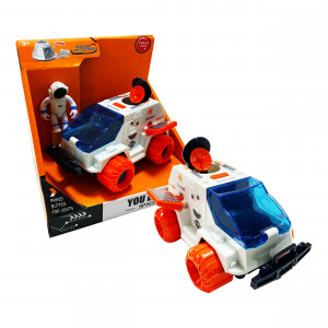 CARRO ESPACIAL CON ASTRONAUTA