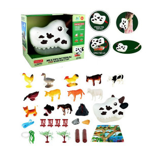 SET CABEZA VACA CON ACCESORIOS X28PCS