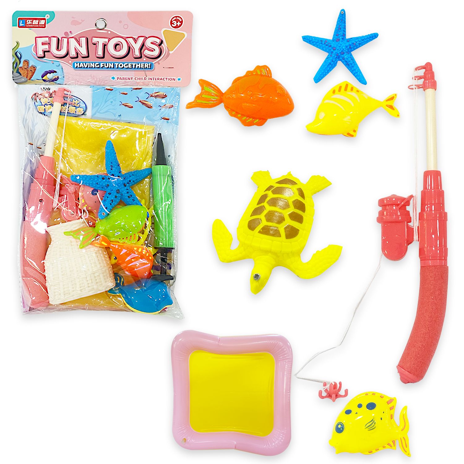 SET DE PESCA INFANTIL ENCARTONADO