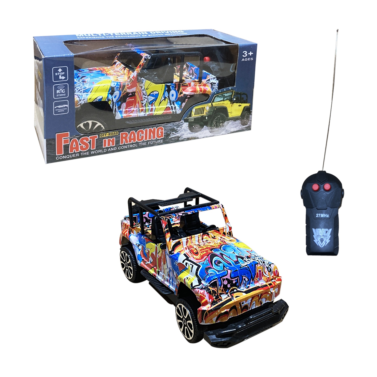 CARRO GRAFITI CON CONTROL