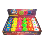 PELOTA CHILLONA CON LUZ 6.5CM (CJX24)