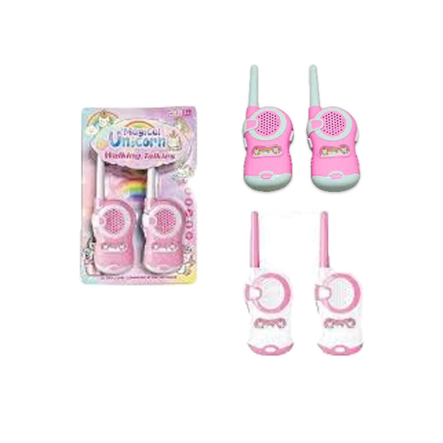 WALKIE TALKIES UNICORNIO ENCARTONADO