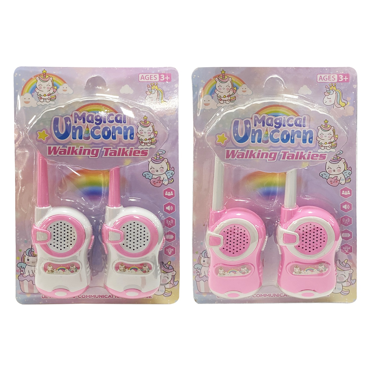 WALKIE TALKIES UNICORNIO ENCARTONADO