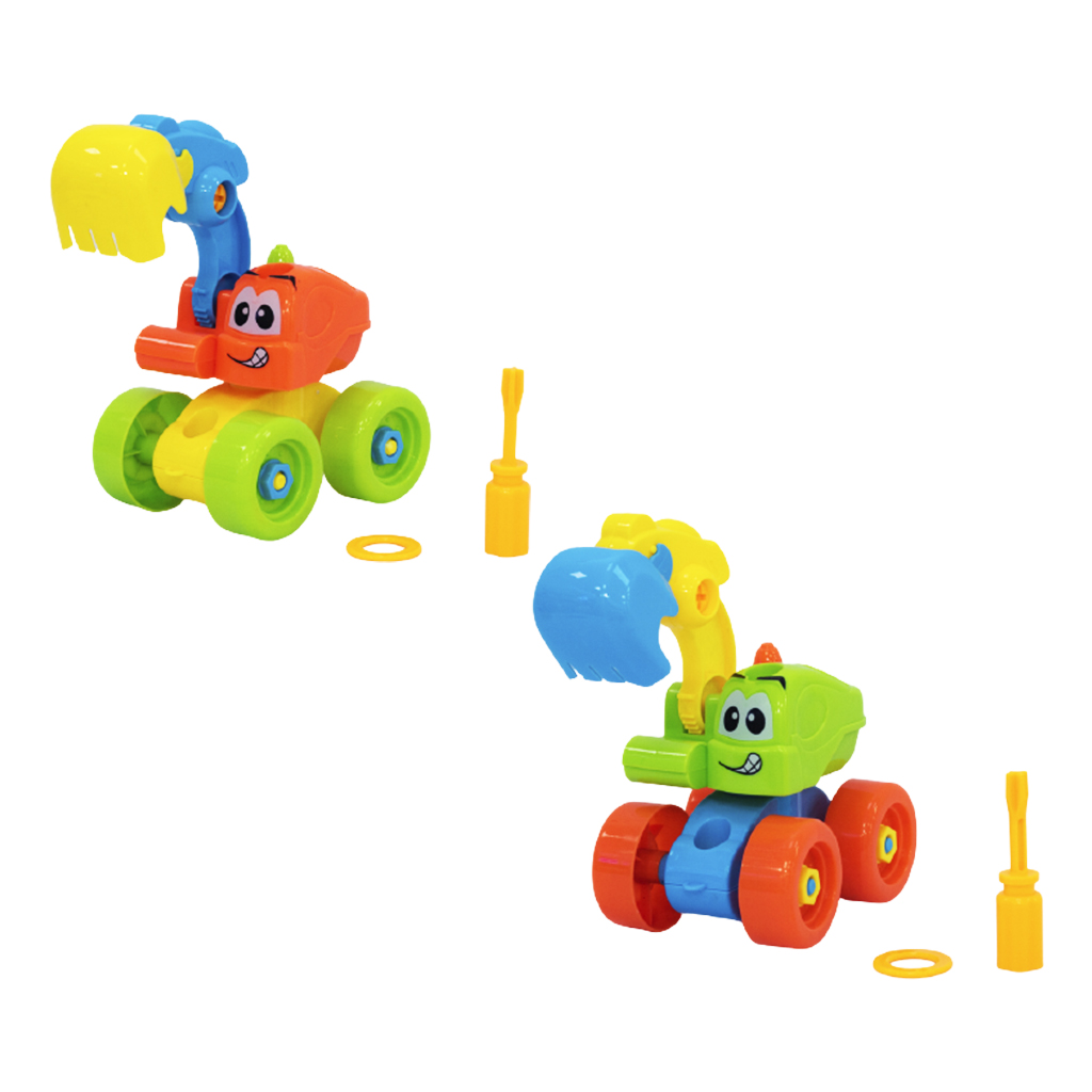 EXCAVADORA DIDACTICA DESARMABLE