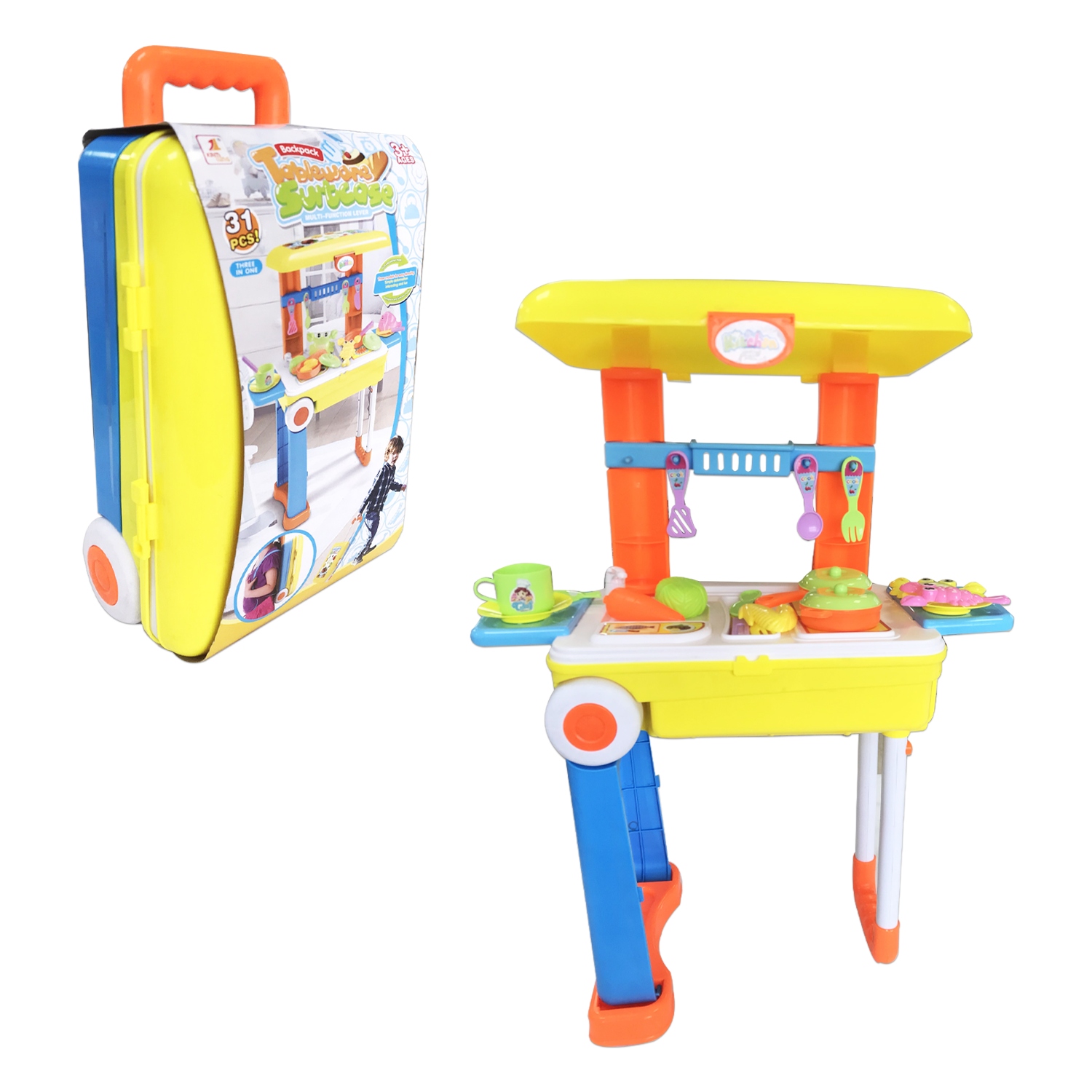 COCINA EN MALETA X31PCS