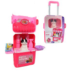 SET MASCOTA EN MALETA 3 EN 1