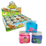 SLIME TARRO CON DINOSAURIO Y LUZ (CJX12)