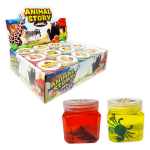 SLIME TARRO CON ANIMALES MARINOS Y LUZ (CJX12)