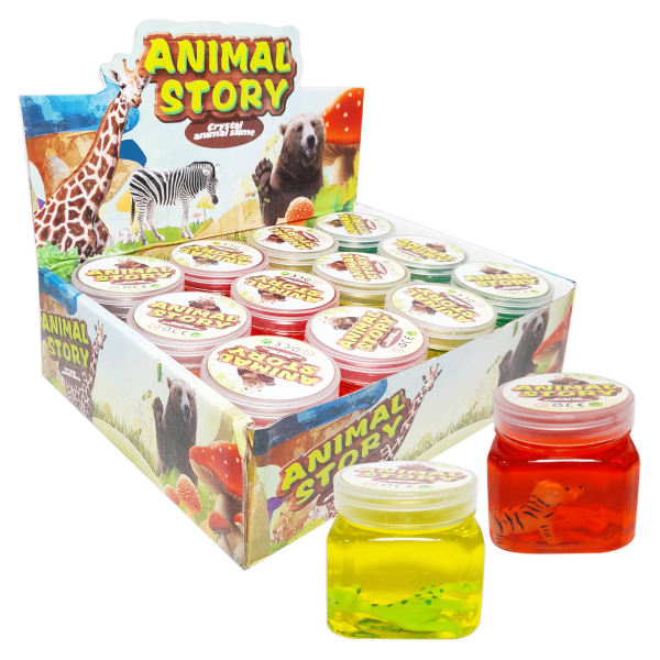 SLIME TARRO CON ANIMAL (CJX12)