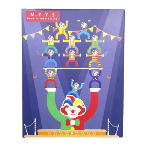 JUEGO MADERA DE PAYASITOS