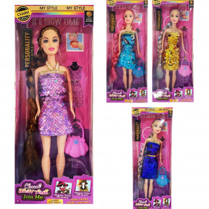 BARBIE CON ACCESORIOS EN CAJA ARMADA