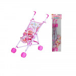 BEBE + COCHE PLASTICO 6617F-1