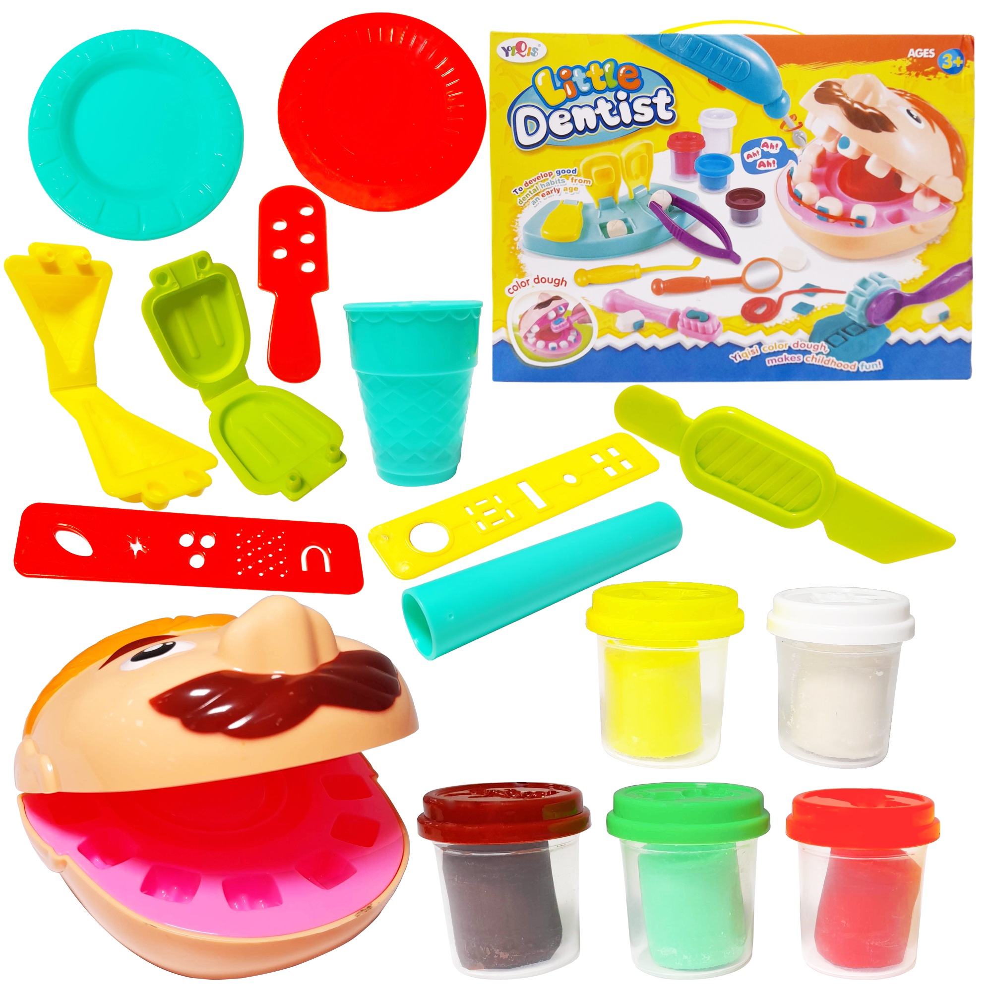 SET DE PLASTILINA ODONTOLOGO